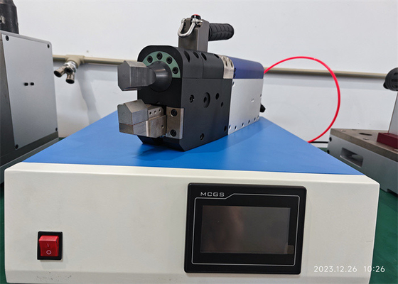 Dia 12mm Copper Pipe Ultrasonic Sealing And Cutting Machine High Frequency