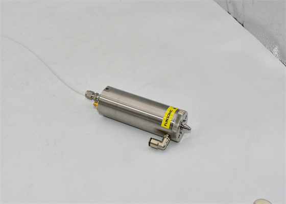 25Khz Special Cutomized Gathering Ultrasonic Focus Mist Spray Nozzle For High Solid Content Slurry