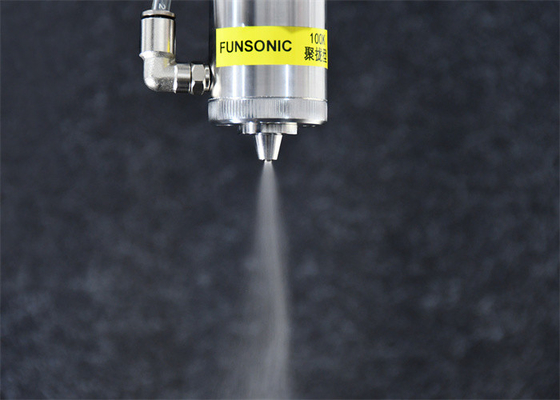Ultrasonically Membrane Electrode Atomization Spraying Coating System 100Khz Focusmist Nozzle