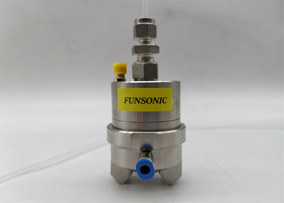 Ultrasonic Application Float Glass Wide Spraying Nozzle 50Khz