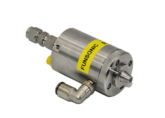 High Focused Spray Ultrasound Round Up Atomizing Coated Nozzle