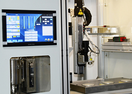 Ultrasonic Vertical Mobile Phone Shell Spraying Coated Machine Ultrasound Technology