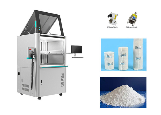 Ultrasonic Medical Antibacterial Bandage Textile Spraying Coated Machine