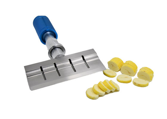 Ultrasonic Cheese Viscosity Food Cutting 255mm Blade Machine