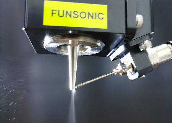 Polyimide And Photoresist Ultrasonic Spraying Coating System With Micro Nozzle