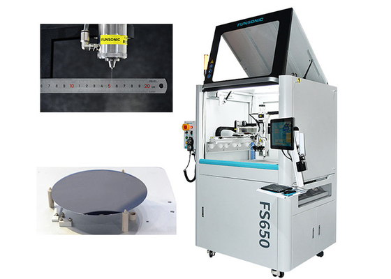 Ultrasonic Spraying Protective Film Specific Coating Before Silicon Wafer Cutting