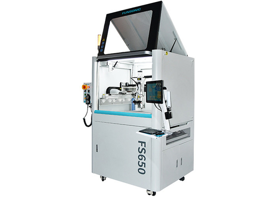 Ultrasonic Spraying Protective Film Specific Coating Before Silicon Wafer Cutting