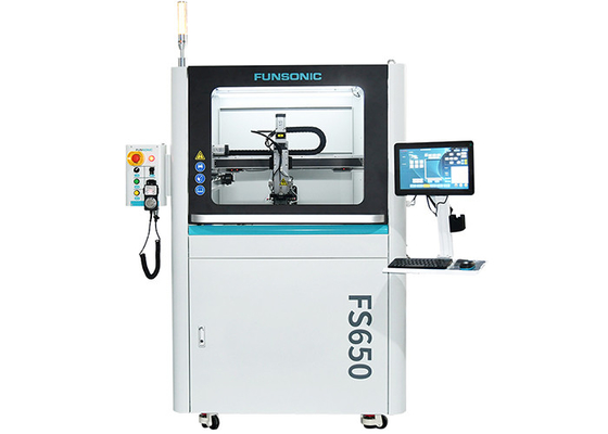 Ultrasonic Spraying Protective Film Specific Coating Before Silicon Wafer Cutting