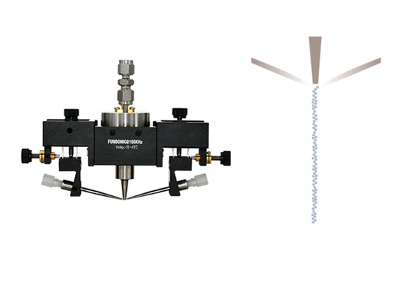 Line Spray Focused Ultrasonic Atomizer Nozzle For Antiplatelet Drug Coating