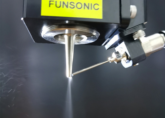 Line Spray Focused Ultrasonic Atomizer Nozzle For Antiplatelet Drug Coating