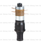 500W Cutting 40khz Ultrasonic Transducer With Booster 30mm Ceramic Disc High Stability