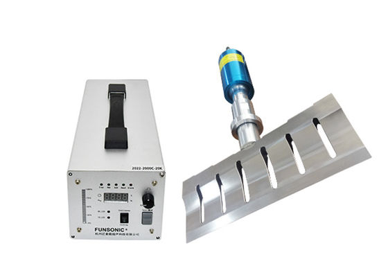 High Power 20Khz Ultrasound Dough Cutter For Food Processing Machine