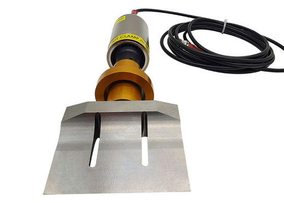 Fast Accurate Ultrasonic Cutting Of Thermoplastic Resin Board With 800w Rubber Cutter