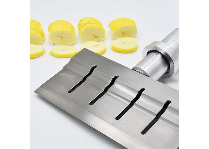Ultrasonic Cheese Viscosity Food Cutting 255mm Blade Machine