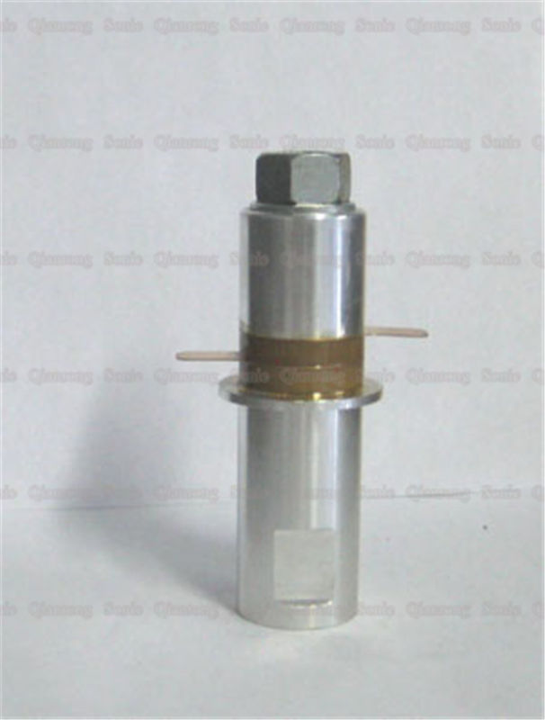 28Khz Ultrasonic Piezoelectric Transducer , Ultrasonic Vibration Transducer With 2Pcs 25mm Ceramics Rings