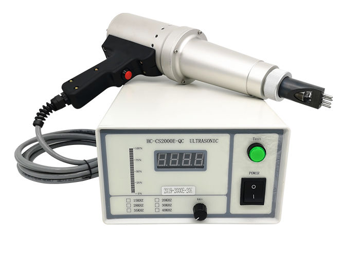 Post Weld Treatment Of Ultrasonic Aging Stress Relief Equipment With Impact Gun