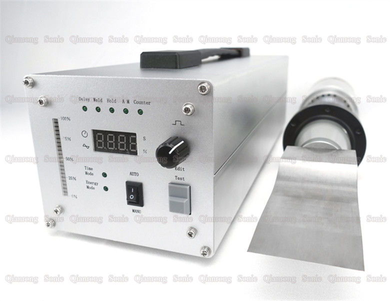 High Power 20Khz Ultrasonic Cutting Machine , Ultrasonic Rubber Cutter Assembled