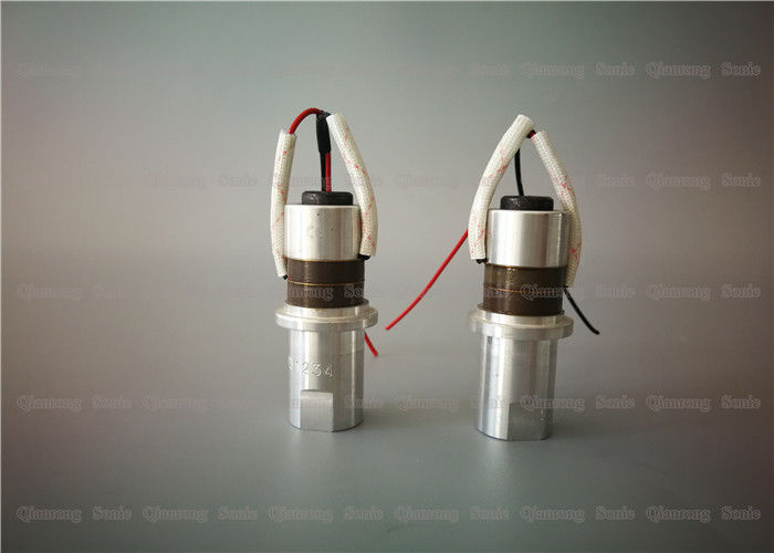 High Frequency 40Khz 200w Ultrasonic Welding Transducer With Grey Piezoelectric Ceramics