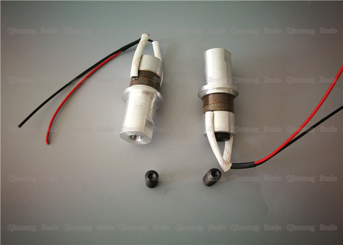 High Frequency 40Khz 200w Ultrasonic Welding Transducer With Grey Piezoelectric Ceramics