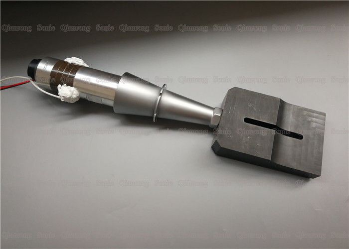 15Khz Ultrasonic Transducer Booster with Steel Welding Horn Matching Digital Generator