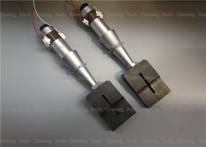 15 Khz Ultrasonic Welding Generator Transducer With Booster Horn Square Moulding