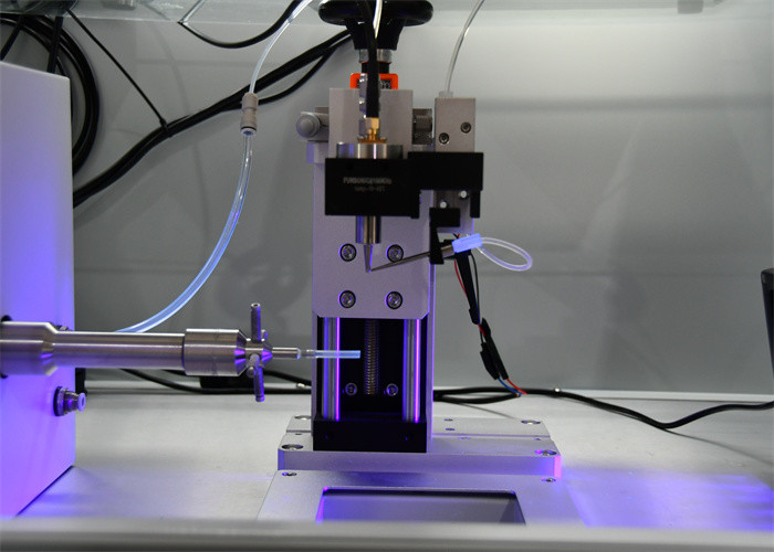 Ultrasonic Medical Spraying Machine For Anti Restenosis Polymers Or Plasticizers Onto Implantable Balloon Catheters