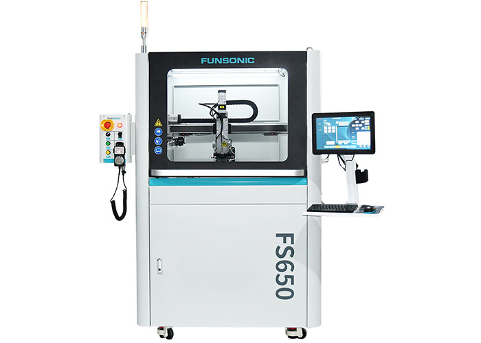 Ultrasonic Spraying Protective Film Specific Coating Before Silicon Wafer Cutting