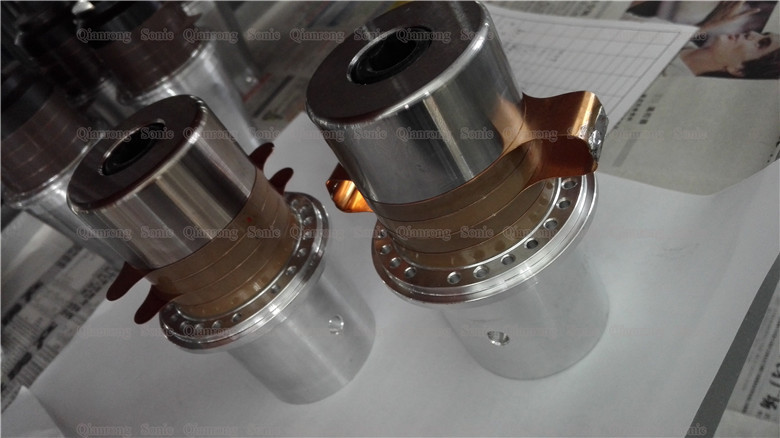 Inverted Flange Ultrasonic Piezoelectric Transducer For Non Woven Sealing Machine