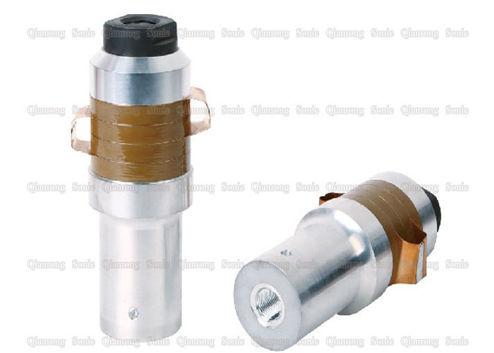 Inverted Horn 2600w Ultrasonic Welding Transducer  For Welding 4pcs Ceramics Included