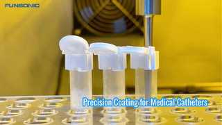 Ultrasonic Probe Nozzle for Precision Blood Vessel Coating